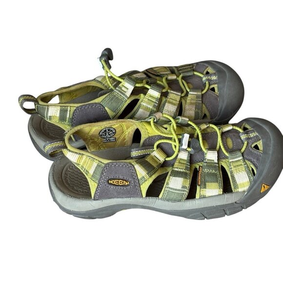 Keen Womens Newport H2 Waterproof Sandals Size 9 Green Hiking Nature - Picture 3 of 8